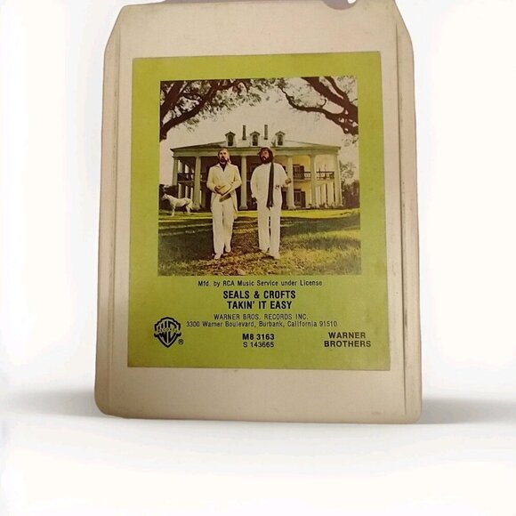 Seals & Crofts, Takin' It Easy 8 Track Tape 1978 Warner Bros - Picture 1 of 6